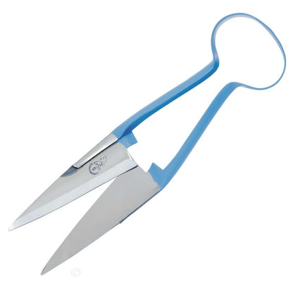 Premier 1 Bent Hand Shear for Wool Sheep & Livestock - 5.5" Blade - Blue