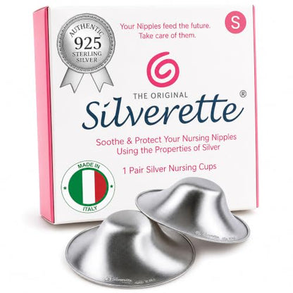 Silverette Nursing Cups, Postpartum Essentials, The Real Silverette, Small - size: Small