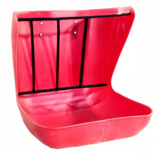 High Country Plastics Hanging Wall Feeder - color: Red