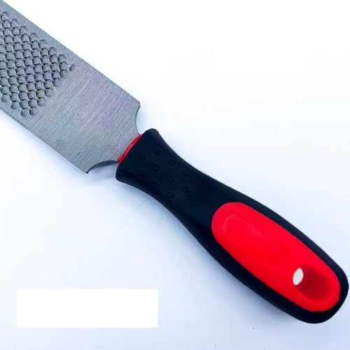 T12 Carbon Steel Horse Hoof Rasp - 14" Professional Farrier Tool with Non-Slip Rubber Handle for Horse/Goat/Cow/Donkey/Animal Hooves (8 inch) - color: 8 inch