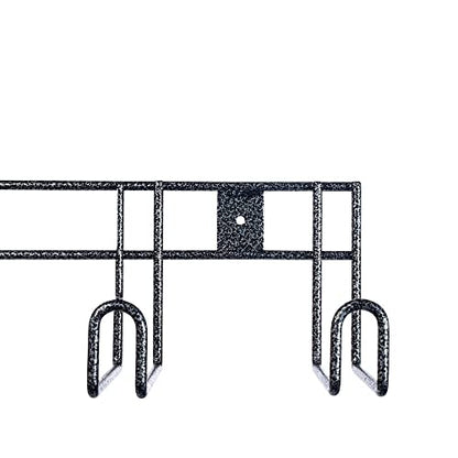 EASY-UP Pro 6 Hook Long Arm Tack Rack | Essential for Horse Stables | Space-Saving Design | Versatile 6-Hook Configuration | Long 4.5" Hooks | Rust-Resistant Finish