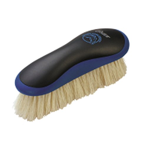 Oster Equine Care Series Finishing Brush, Soft Bristle, Natural Hog Hair, Blue - color: Blue, size: One