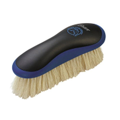 Oster Equine Care Series Finishing Brush, Soft Bristle, Natural Hog Hair, Blue - color: Blue, size: One