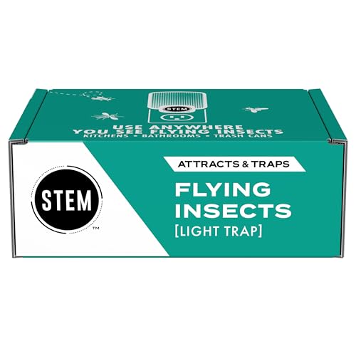 STEM Flying Insect Indoor Trap, UV Light Plug-In, 2 Devices + 2 Cartridges - size: 2 Devices + 2 Cartridges