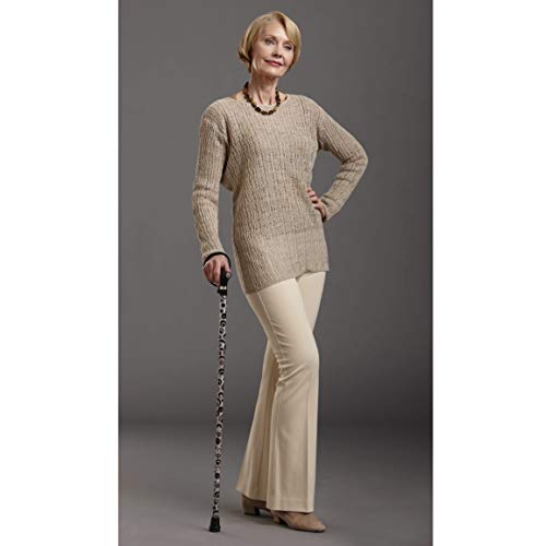 Switch Sticks Folding Walking Cane For Women & Men - color: Storm