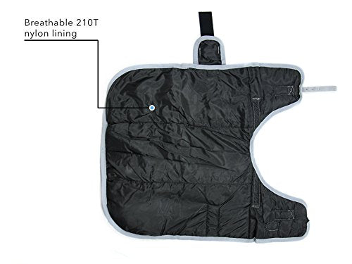 Derby Originals Horse Tough 600D Ripstop Waterproof Winter Dog Coat 150g Medium Weight - size: 28.5 in
