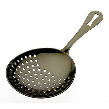 Barfly , Julep Strainer, Gun Metal Black - color: Gun Metal Black