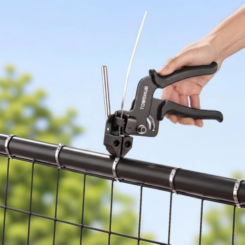Metal Zip Tie Tool Kit, 100pcs 11.8 Inch Stainless Steel Zip Ties - color: Silver,black