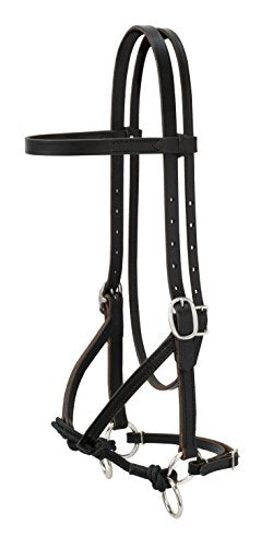 Justin Dunn Bitless Bridle - color: Black