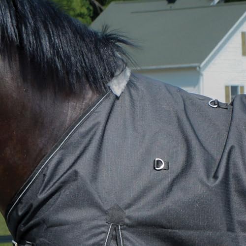 Country Pride Calgary Waterproof Turnout Sheet, 1200D Cordura, Breathable, Tear-Resistant, Fleece Wither, Shoulder Gussets, Tail Cover, Adjustable Leg Straps (70) - size: 70