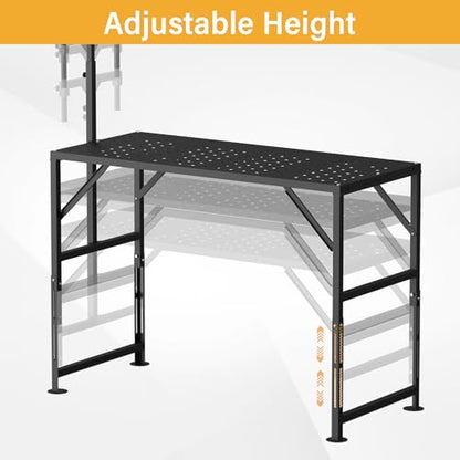 Metal Livestock Stand, Sheep & Goat Trimming Stand 45" x 20" - size: 45" x 20"