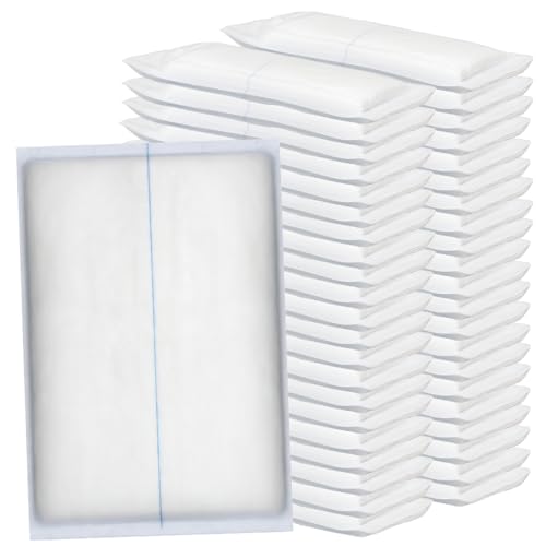 Vakly ABD Pads 5x9 Sterile (50 Pack) – Abdominal Combine Gauze Pads, Extra High Absorbency Non-Adherent Wound Dressing for Heavy Drainage & First Aid, Individually Wrapped