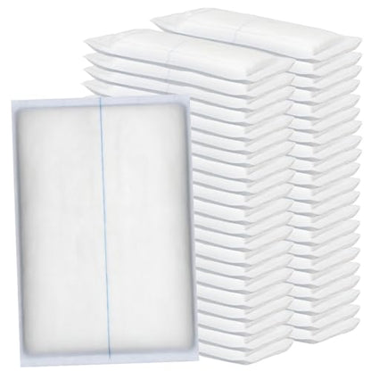 Vakly ABD Pads 5x9 Sterile (50 Pack) – Abdominal Combine Gauze Pads, Extra High Absorbency Non-Adherent Wound Dressing for Heavy Drainage & First Aid, Individually Wrapped