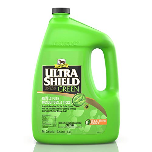 Absorbine UltraShield Green Natural Insect Repellent, 128 fl oz Gallon - size: 128 Fl Oz (Pack of 1)