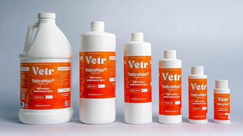 Toltrazuril 5.0% for Horses, Dogs, Cats, 240mL/8.1 Ounce, for Non-Food Chain Animals - size: 5.0% Strength | 240mL/8.1 Ounces