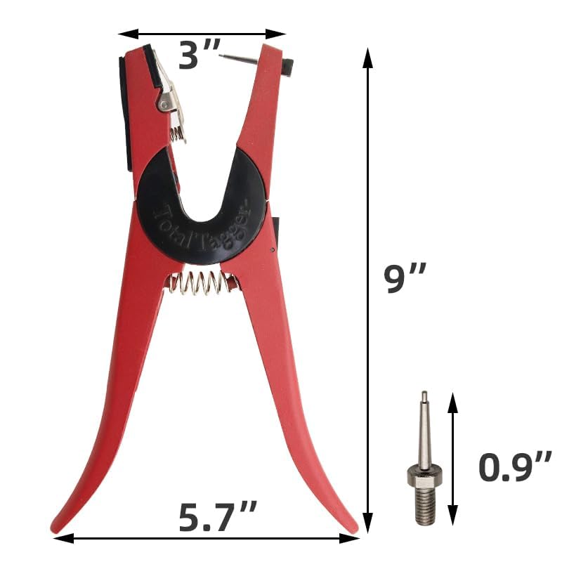 Ear Tag Plier Livestock Identification Tag Forceps for Cattle Pig Livestock Goat