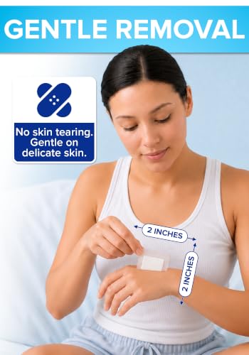 50Pcs Silicone Foam Dressing | 2x2 Bed Sore Bandages | Wound Care FSA&HSA - size: 2x2 50ct
