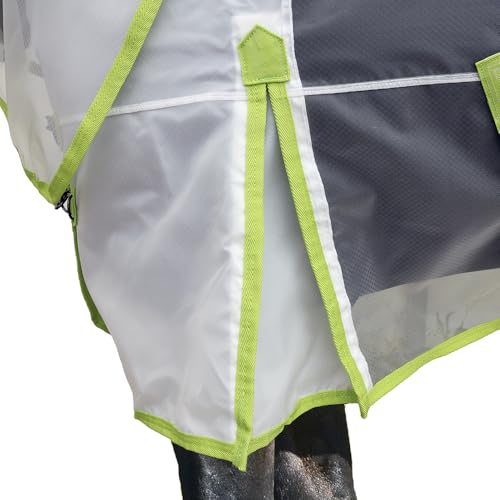 Derby House Recycled Cool Lite Detach-a-Neck Fly Sheet - size: 75