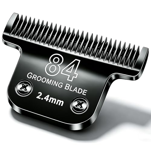#T84 Dog Grooming Replacement Blades Compatible with Andis Dog Clippers - size: Black-T84