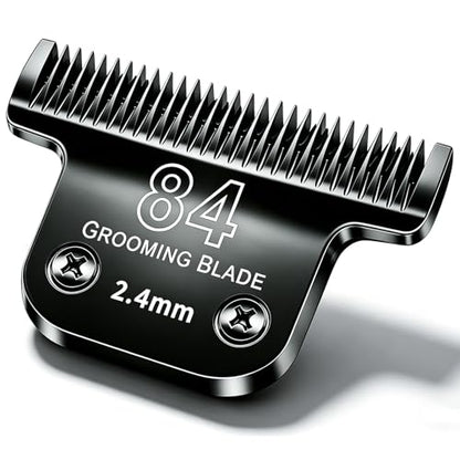 #T84 Dog Grooming Replacement Blades Compatible with Andis Dog Clippers - size: Black-T84