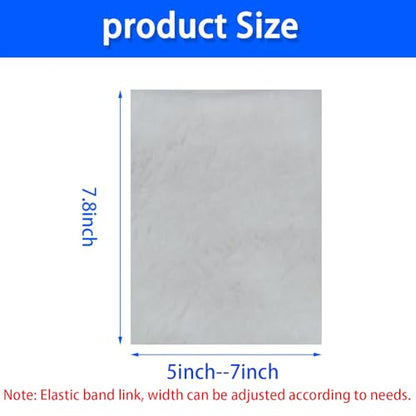 Faux Synthetic Sheepskin Bed Pad Wheelchair Blanket Wheelchair Leg Rest Pad Foot Protectant Recliner Leg Cushion Footrest Cover Foot Armrest Covers Footplate Protector(Apricot) (Footrest Pads) - size: Footrest Pads