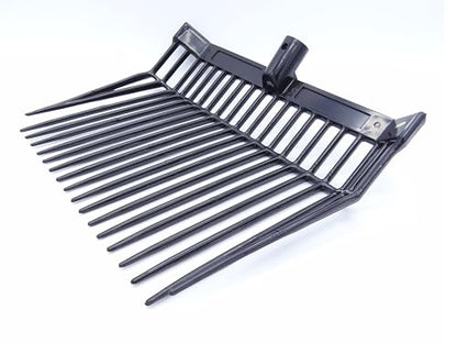 Manure, Stable Pitch Fork Replacement Head (Black 3 Pack)