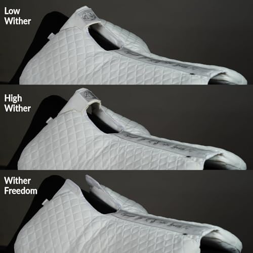 Total Saddle Fit Squish Pad - English - Impact Dampening Saddle Pad