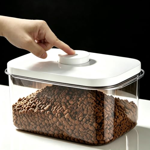 LivLab Mker 10lbs Dog Food Storage Containers With Lids & Cup - color: (D979)-5.5L-1