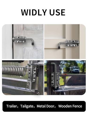 Spring Loaded Gate Latch Pin Barrel Bolt 5in Durable Zinc Plated Solid Steel Heavy Duty - 2pcs - style: Zinc Plate 2pcs