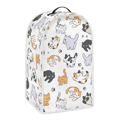 Stand Mixer Organizer Juice Machine Protective Cover Stylish Blender Dust Covers Fashion Kitchen Applliances Blender Cover Cartoon Cat - color: Cartoon Cat