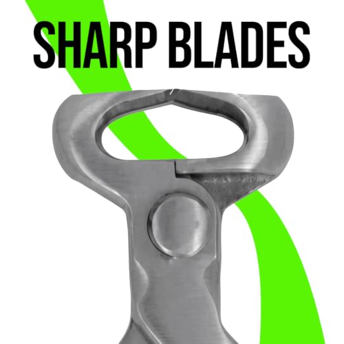 Professional 14-Inch Race Track Hoof Nipper – Vanadium Steel Farrier Tool for Horse Hoof Trimming, Heavy-Duty Hoof Cutter, Precision Horse Hoof Nippers, Durable Equine Farrier Equipment