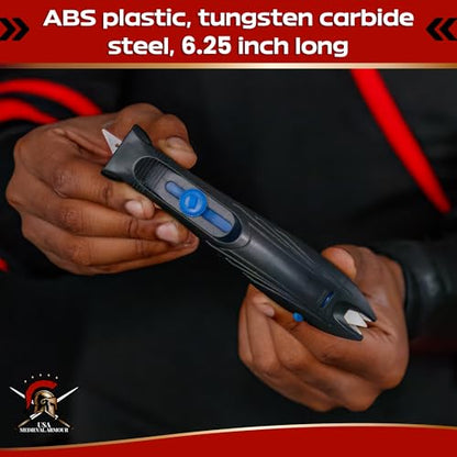 Samurai Shark Tungsten Carbide Knife Sharpener – Your Ultimate Blade Buddy for Every Task! Sharpen Scissors, Kitchen Knives, Lawn Tools, and More with Ease