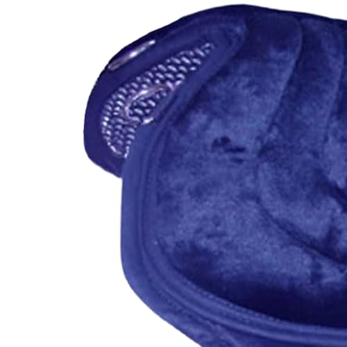 Intrepid International Comfort Plus Western Bareback Saddle, Anti-Slip Horse Saddle Pad, Bareback Pad w/Girth, Trail & Leisurely Riding, Horse Saddle Pads - color: Navy