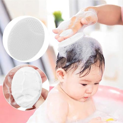 Baby Hair Brush and Comb Set for Newborns & Toddlers | Wooden Baby Brush Set with Soft Goat Bristles l Wood Comb l White Cradle Cap Brush| Ideal for Cradle Cap (3 Piece) - color: White Cradle Cap Brush+hair Brush+wood Comb