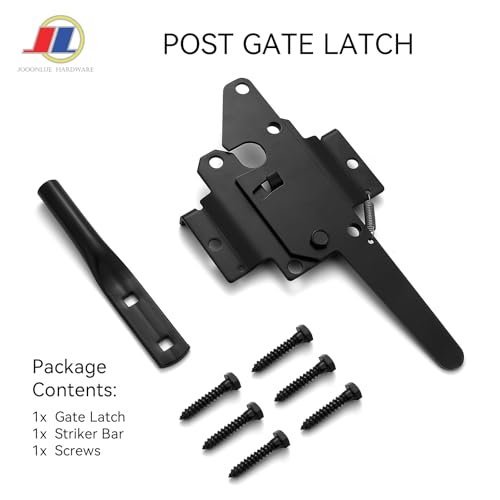Gate Latch, Outdoor Fence Gate Lock, Adjustable Strike - size: Latch