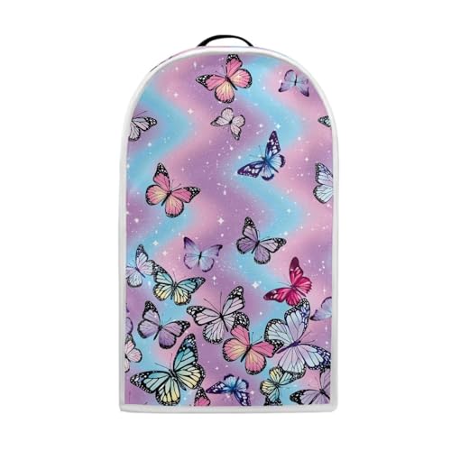 Appliance Dust Cover with Hook Comfortable Stylish Protective Cover Stand Blender Cover Fashion Blender Cover Colorful Butterfly - color: Colorful Butterfly