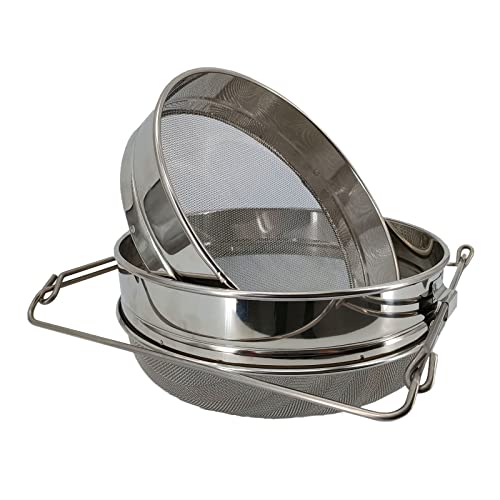 Honey Strainer for 5 Gallon Bucket with Up to 16.5 inches Extendable Arms