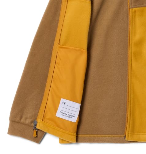 Columbia Youth Steens Mountain II Fleece Jacket - color: Squash/Delta, size: 3-6 Months