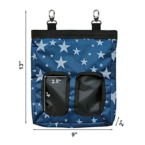 RIOUSSI Guinea Pig Hay Feeder, Hanging Rabbit Hay Feeder Bag. Stars - color: Stars