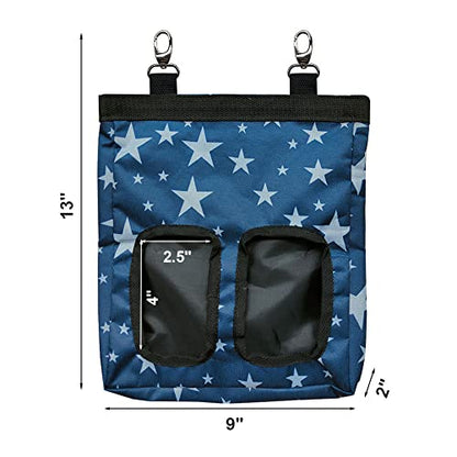 RIOUSSI Guinea Pig Hay Feeder, Hanging Rabbit Hay Feeder Bag. Stars,2Ct - color: Stars-2pack