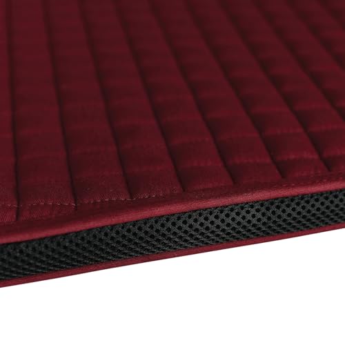 WeatherBeeta Prime Air-Tec Dressage Saddle Pad - color: Burgundy, size: Large
