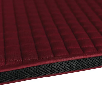 WeatherBeeta Prime Air-Tec Dressage Saddle Pad - color: Burgundy, size: Large