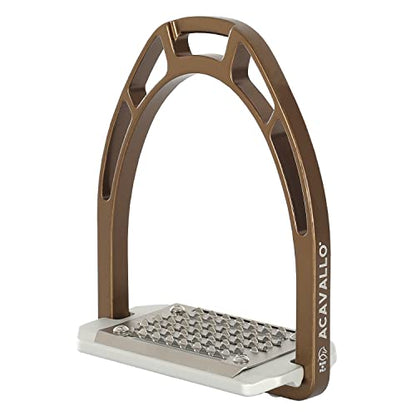 Acavallo Arco Evolution Alupro Stirrups, One Size - color: Bronze