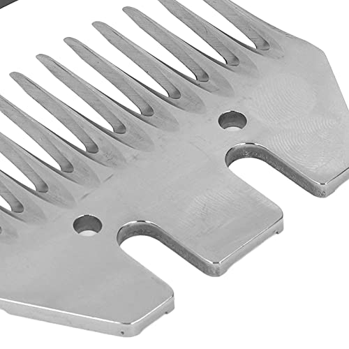 Wool Clippers Replacement Blade, Sheep Shears Blade High Carbon Steel Straight 13 Tooth Electric Wool Cutter Goat Clipper Scissor, nozzles
