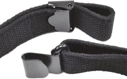 M1 Garand Cotton Sling (Black) US WWII M1 Garand Canvas Rifle Web Sling with Correct WW2 Hardware