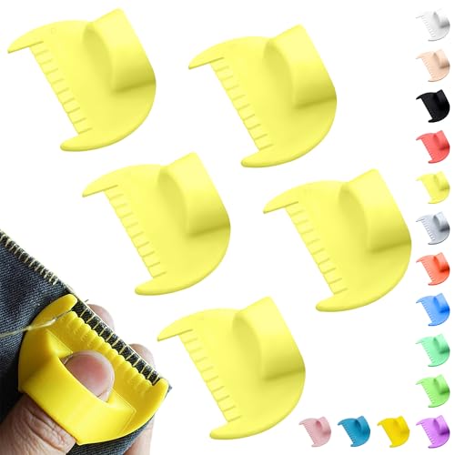 2mm-6mm Seam Guide for Hand Sewing Edge Lockranding Tool 5 PCS Set for Leather/Fabric/Craft Sew, Yellow - color: Yellow 2-6mm 5PCS