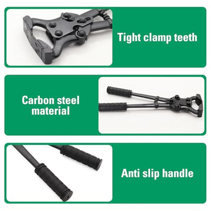 Stainless Steel Functional Cow Hoof Trimmer Pliers, Horse Hoof Nail Remover Tool, WearResistant Durable Hoof Nipper for Cattle Horses Goats Sheep Farm Livestock Veterinary Tool Equipmen (16.7in)