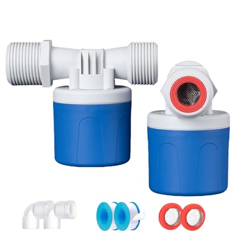 2PCS 3/4'' Side Inlet Water Float Valve | Automatic Water Level Control, Shut Off Valves, For Water Tank, Pool, Livestock Troughs - size: 3/4''-2 PCS