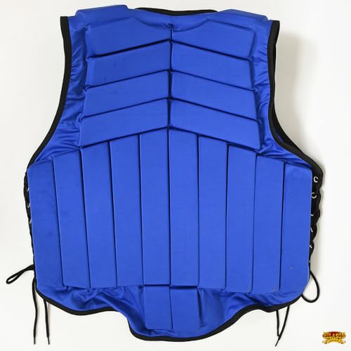 HILASON Adult Equestrian Safety Protective Vest Unisex Shock Absorbing Rodeo Gear - size: Small