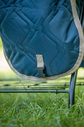 AJ Tack Western Padded Saddle Carrier Bag with Shoulder Strap, Purple - color: Purple